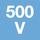 Tensiune nominală 500 V